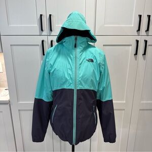 The North Face Women's Two-Tone Jacket - Aqua and Gray